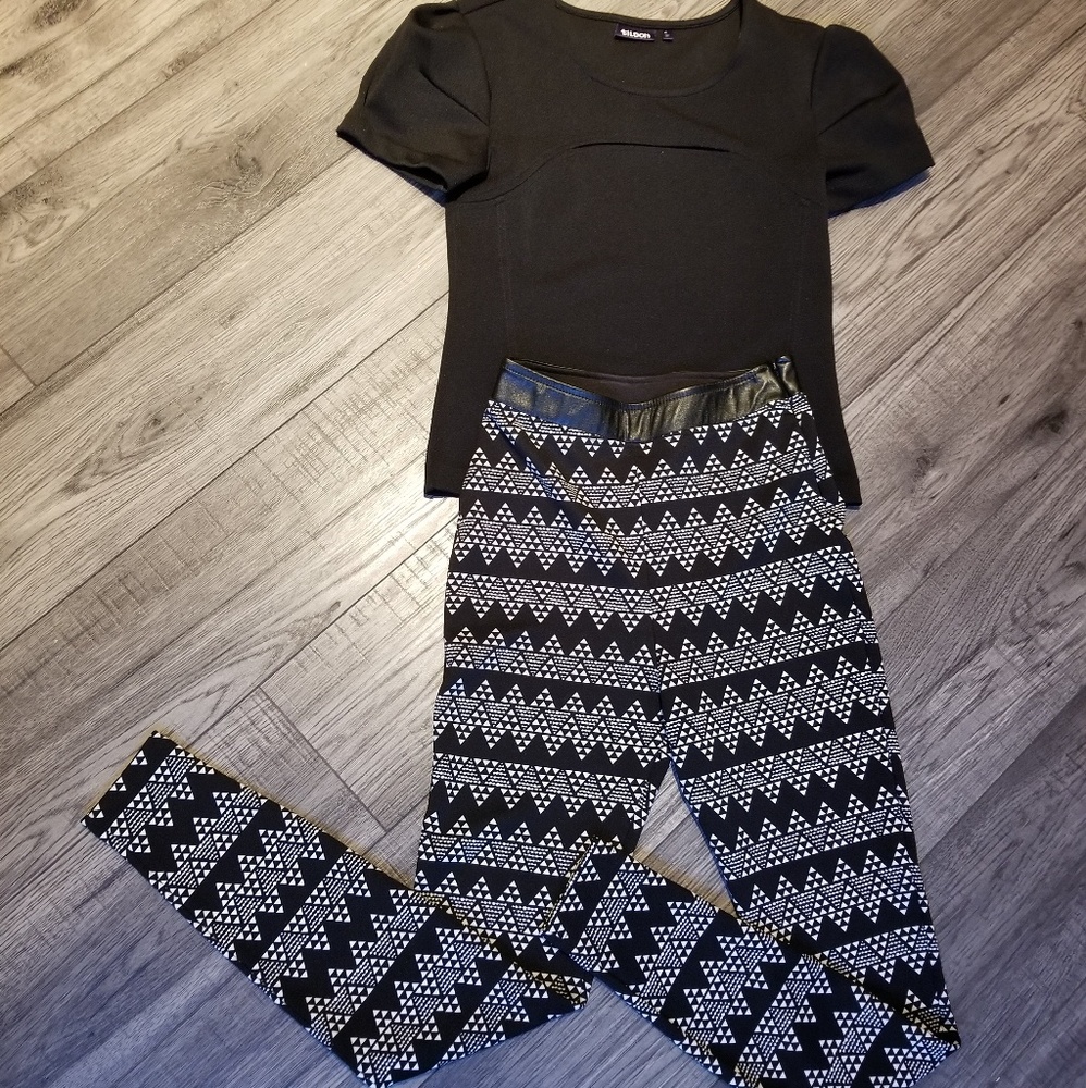 Printed leggings